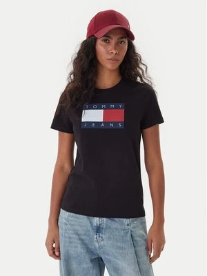 Obrázek produktu Tommy Jeans T-Shirt Flag DW0DW22562 Černá Regular Fit