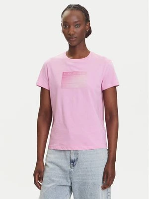 Obrázek produktu Tommy Jeans T-Shirt Gradient Flag DW0DW20905 Růžová Regular Fit