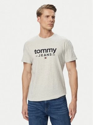 Obrázek produktu Tommy Jeans T-Shirt Graphic DM0DM23376 Světle šedá Slim Fit