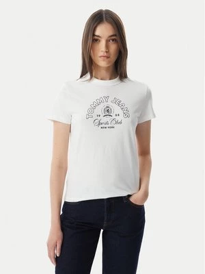 Obrázek produktu Tommy Jeans T-Shirt Heritage Logo DW0DW22816 Bílá Regular Fit