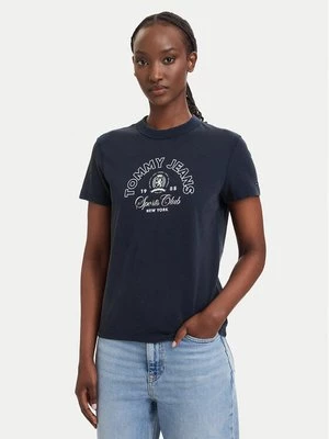 Obrázek produktu Tommy Jeans T-Shirt Heritage Logo DW0DW22816 Tmavomodrá Regular Fit