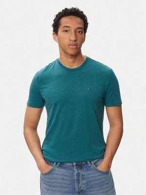 Obrázek produktu Tommy Jeans T-Shirt Jaspe Htr Tee Ext DM0DM20363 Tyrkysová Slim Fit