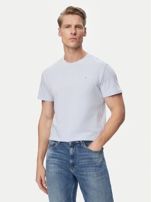 Obrázek produktu Tommy Jeans T-Shirt Linear Chest DM0DM21780 Světle modrá Slim Fit