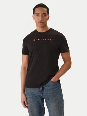 Obrázek produktu Tommy Jeans T-Shirt Linear Logo DM0DM20744 Černá Regular Fit