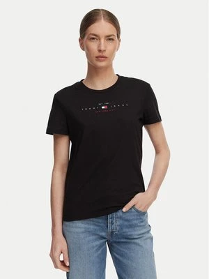 Obrázek produktu Tommy Jeans T-Shirt Linear Ss Tee DW0DW22789 Černá Regular Fit