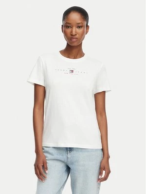 Obrázek produktu Tommy Jeans T-Shirt Linear Ss Tee DW0DW22789 Krémová Regular Fit