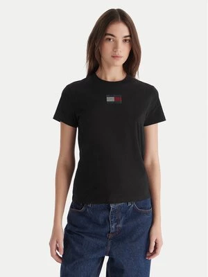 Obrázek produktu Tommy Jeans T-Shirt Party Flag DW0DW21965 Černá Regular Fit