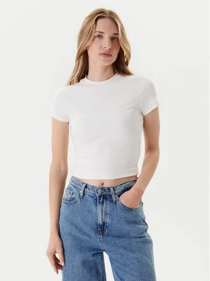 Obrázek produktu Tommy Jeans T-Shirt Script DW0DW20910 Écru Slim Fit