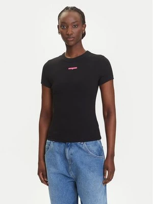 Obrázek produktu Tommy Jeans T-Shirt Script Label DW0DW21402 Černá Slim Fit