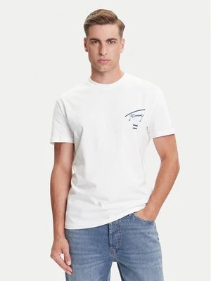 Obrázek produktu Tommy Jeans T-Shirt Signature City DM0DM21934 Bílá Regular Fit