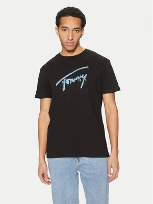 Obrázek produktu Tommy Jeans T-Shirt Signature DM0DM21109 Černá Regular Fit
