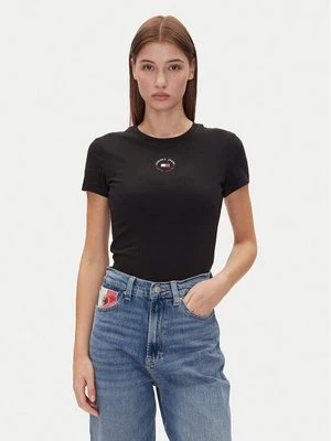Obrázek produktu Tommy Jeans T-Shirt Tjw Slim Essential Logo 2 Tee DW0DW20316 Černá Regular Fit