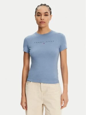 Obrázek produktu Tommy Jeans T-Shirt Tonal Linear DW0DW20315 Modrá Slim Fit