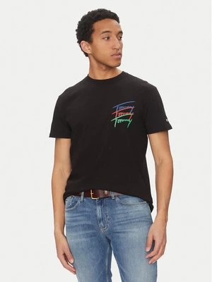 Obrázek produktu Tommy Jeans T-Shirt Twisted Signature DM0DM20771 Černá Regular Fit