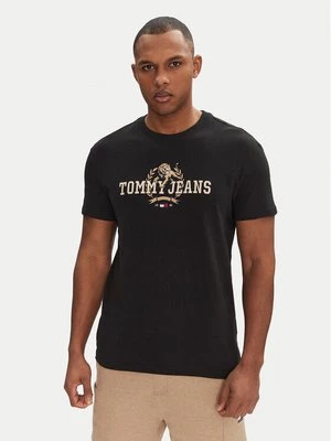 Obrázek produktu Tommy Jeans T-Shirt Varsity DM0DM20818 Černá Regular Fit