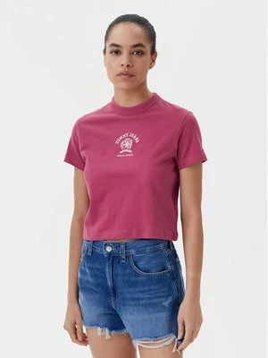 Obrázek produktu Tommy Jeans T-Shirt Varsity DW0DW20317 Růžová Regular Fit