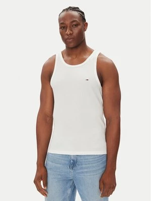 Obrázek produktu Tommy Jeans Tank top Classic Flag DM0DM21927 Bílá Slim Fit