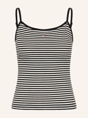 Obrázek produktu Tommy Jeans Top černá / bílá