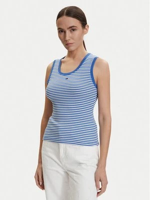 Obrázek produktu Tommy Jeans Top DW0DW20673 Modrá Slim Fit