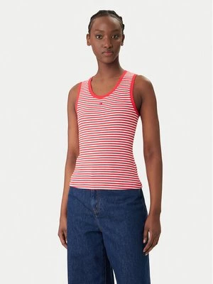 Obrázek produktu Tommy Jeans Top Essential DW0DW20673 Červená Slim Fit