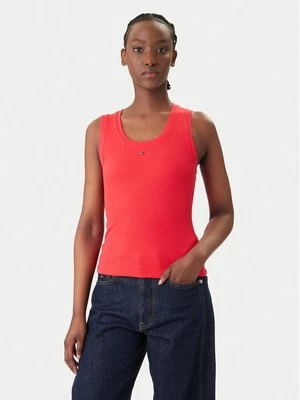 Obrázek produktu Tommy Jeans Top Essential DW0DW20673 Červená Slim Fit