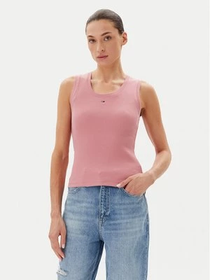 Obrázek produktu Tommy Jeans Top Essential DW0DW20673 Růžová Slim Fit