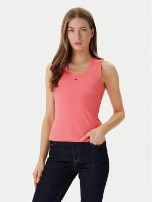 Obrázek produktu Tommy Jeans Top Essential DW0DW20673 Růžová Slim Fit