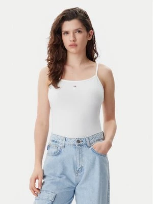 Obrázek produktu Tommy Jeans Top Essential DW0DW20675 Écru Slim Fit