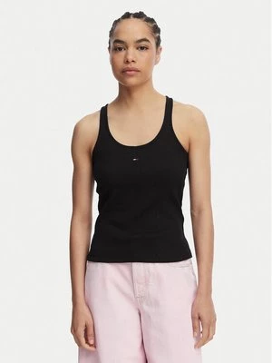 Obrázek produktu Tommy Jeans Top Racerback DW0DW22264 Černá Slim Fit