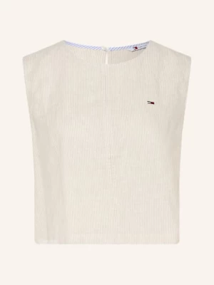 Obrázek produktu Tommy Jeans Top S Lnem režná / velbloudí