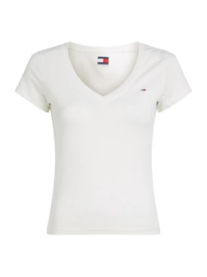 Obrázek produktu Tommy Jeans Tričko 'Low Slim'  bílá