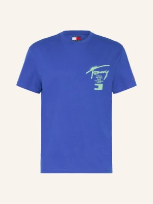 Obrázek produktu Tommy Jeans Tričko modrá / světle zelená