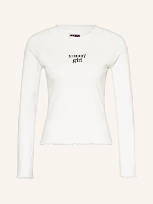 Obrázek produktu Tommy Jeans Tričko S Dlouhým Rukávem bílá