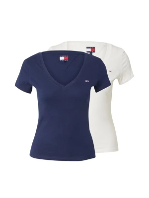 Obrázek produktu Tommy Jeans Tričko 'Slim T'  tmavě modrá / bílá