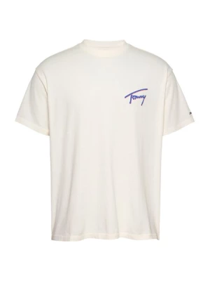 Obrázek produktu Tommy Jeans Tričko  svítivě modrá / oranžově červená / bílá