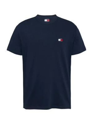 Obrázek produktu Tommy Jeans Tričko 'Tommy Badge'  námořnická modř / brusinková / bílá