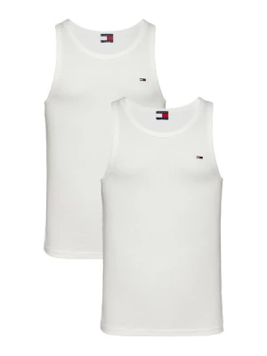 Obrázek produktu Tommy Jeans Tričko 'Tommy Flag Extra Slim Tank'  bílá