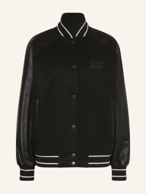 Obrázek produktu Tommy Jeans Univerzitní Bunda Z Kombinace Materiálů černá