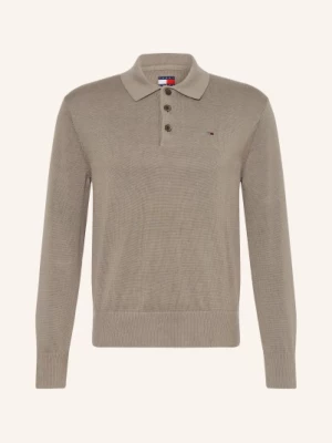 Obrázek produktu Tommy Jeans Úpletová Polokošile černošedá