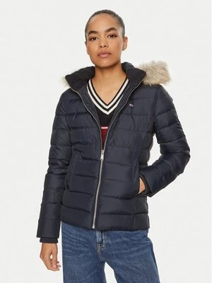 Obrázek produktu Tommy Jeans Vatovaná bunda Basic DW0DW18312 Tmavomodrá Slim Fit