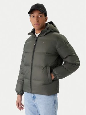 Obrázek produktu Tommy Jeans Vatovaná bunda Essential DM0DM19786 Zelená Regular Fit