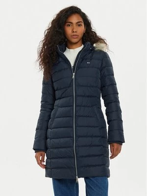 Obrázek produktu Tommy Jeans Vatovaná bunda Essential DW0DW18864 Tmavomodrá Slim Fit