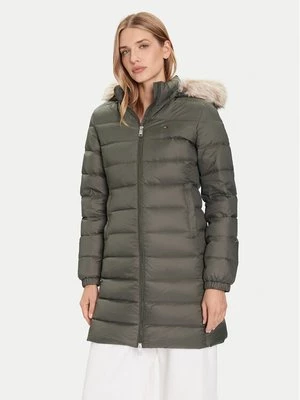 Obrázek produktu Tommy Jeans Vatovaná bunda Essential DW0DW18864 Zelená Slim Fit