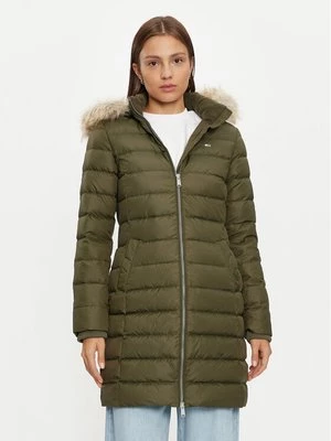Obrázek produktu Tommy Jeans Vatovaná bunda Essential DW0DW18864 Zelená Slim Fit