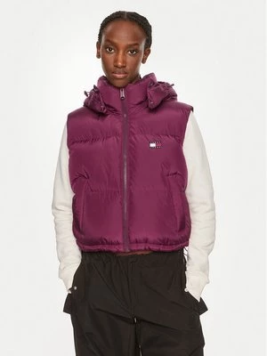Obrázek produktu Tommy Jeans Vesta Alaska DW0DW18611 Bordó Cropped Fit