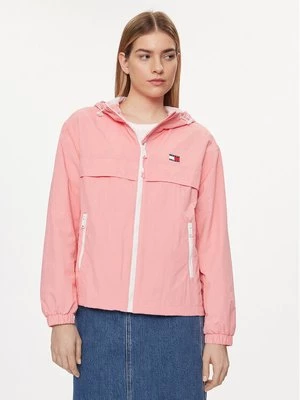 Obrázek produktu Tommy Jeans Větrovka Chicago DW0DW17747 Růžová Regular Fit