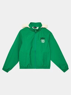 Obrázek produktu Tommy Jeans Větrovka Script Monogram KG0KG07898 Zelená Regular Fit