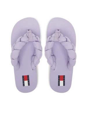 Obrázek produktu Tommy Jeans Žabky Braided Thong Beach Sandal EN0EN02877 Fialová