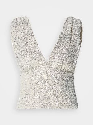Obrázek produktu Top Gina Tricot stříbrná barva