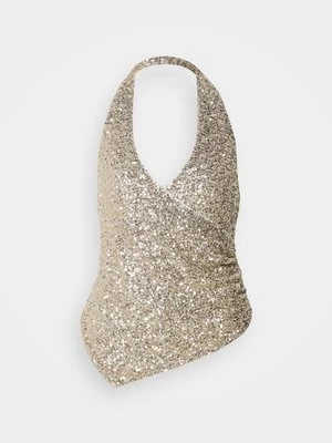 Obrázek produktu Top Gina Tricot zlatá barva